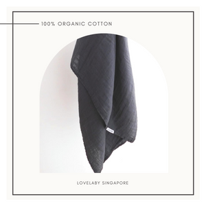 Baby Organic Muslin Swaddle | Baby Boy