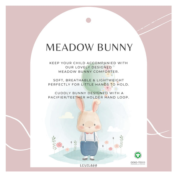 Meadow Bunny - GOTS Baby Comforter
